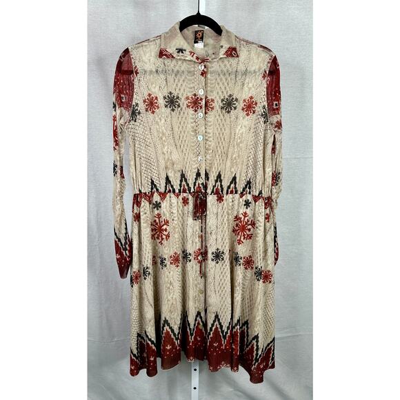 Jean‎ Paul Gaultier Soleil Printed Dress Medium - Picture 3 of 10